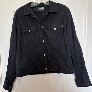Love Moschino black denim jacket